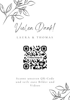 Szablon kodu QR 2 czarno-biały